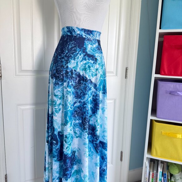 Blackmilk Icy Waters Maxi Skirt - Picture 3 of 8